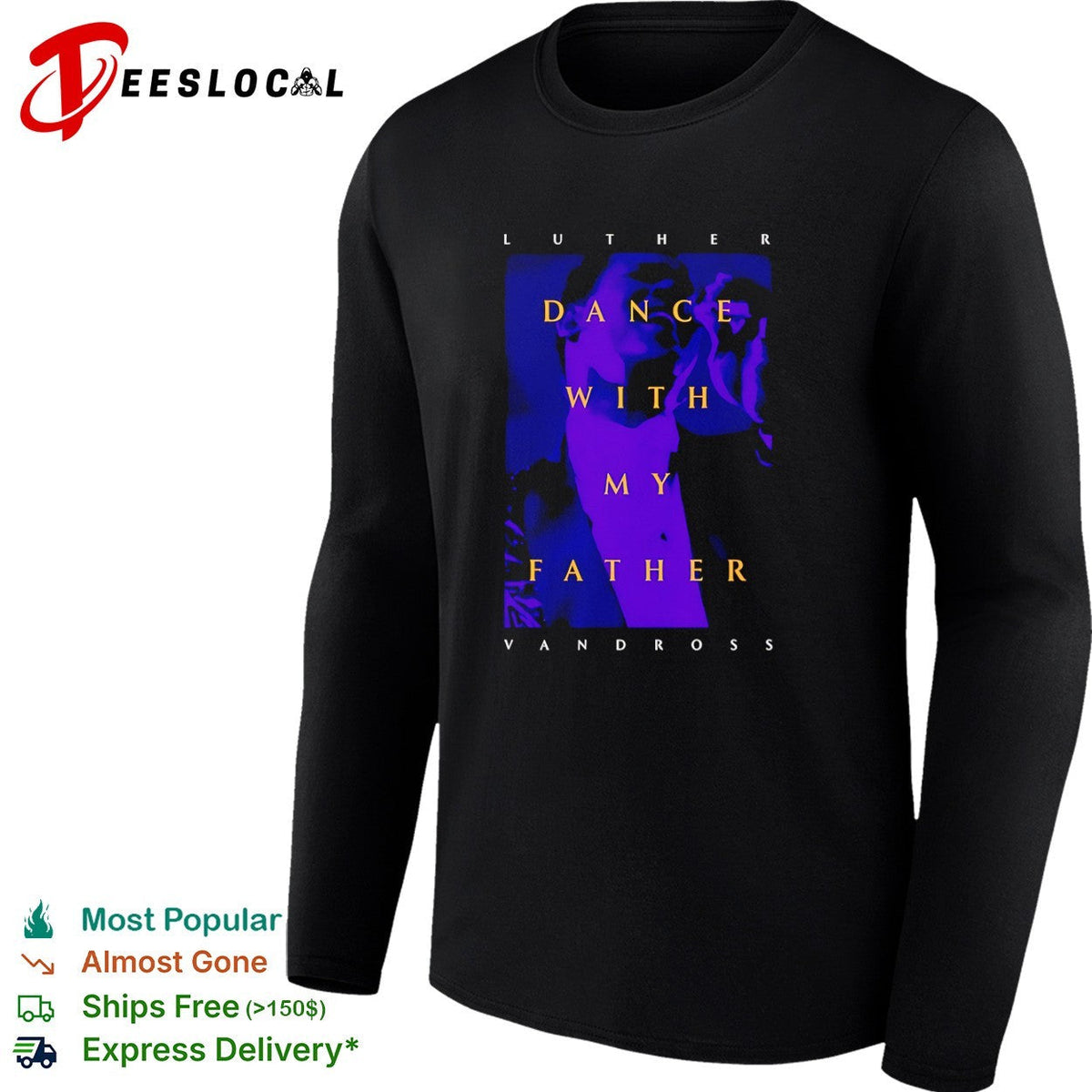 Luther Vandross Dance with My Father album shirt Unisex
