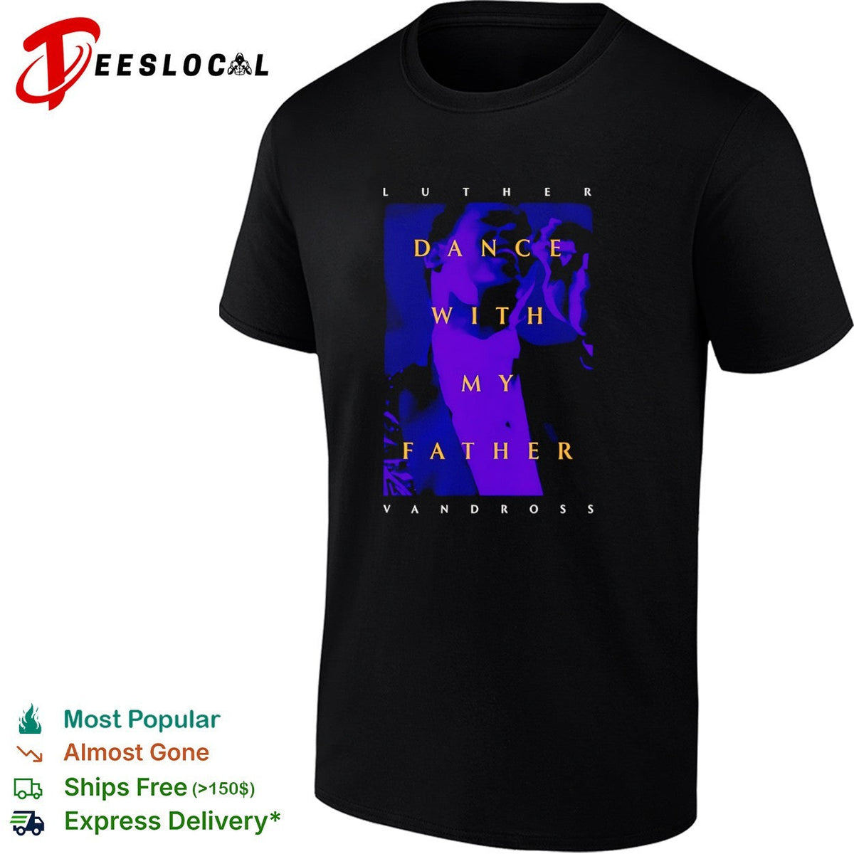 Luther Vandross Dance with My Father album shirt Unisex