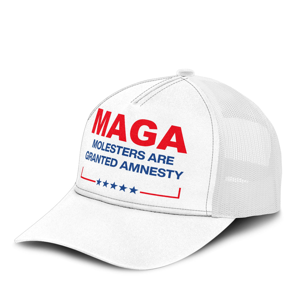 MAGA Molesters Are Granted Amnesty Trucker Cap Unisex