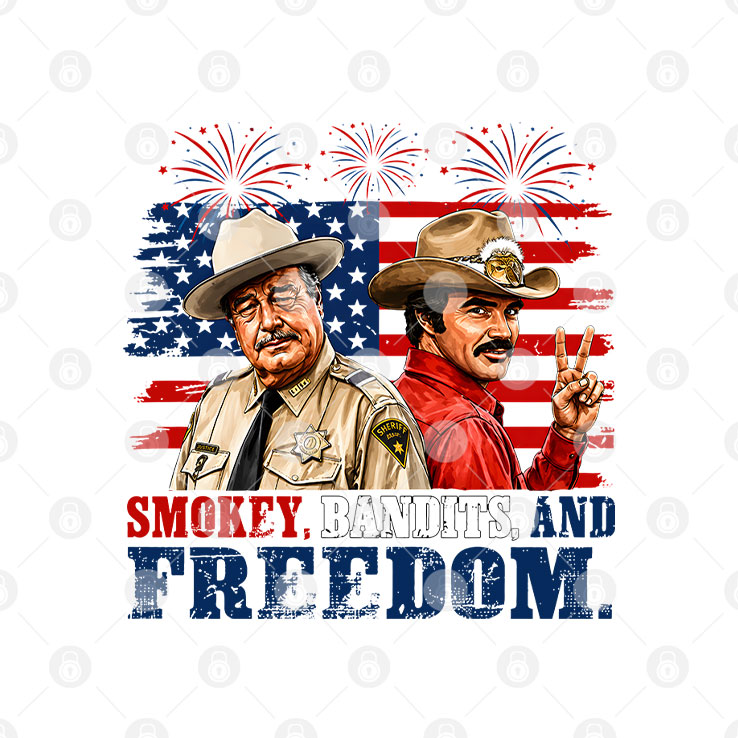 Smokey And The Bandit 4th Of July T Shirt Unisex