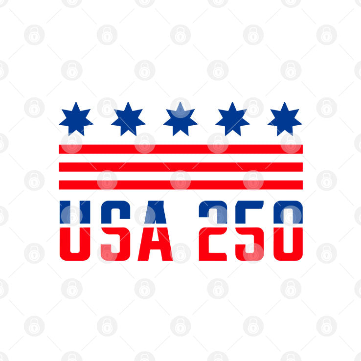 USA 250 Patriot America 250th Anniversary T Shirt Unisex