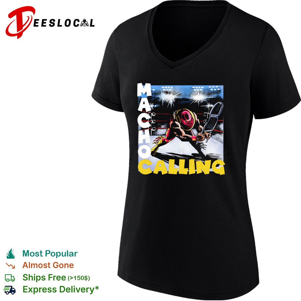Macho Man Randy Savage style of The Clash’s album London Calling shirt Unisex
