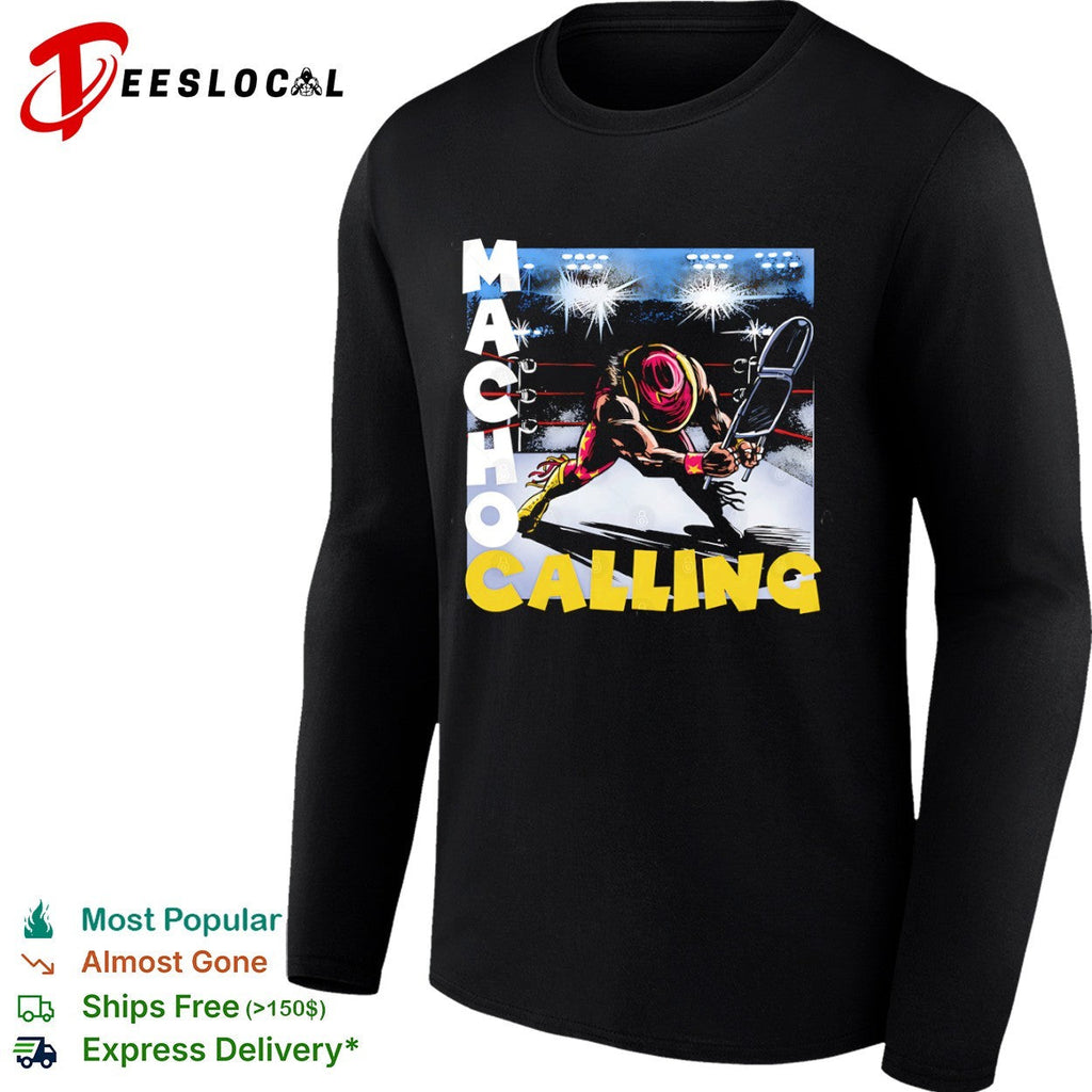 Macho Man Randy Savage style of The Clash’s album London Calling shirt Unisex