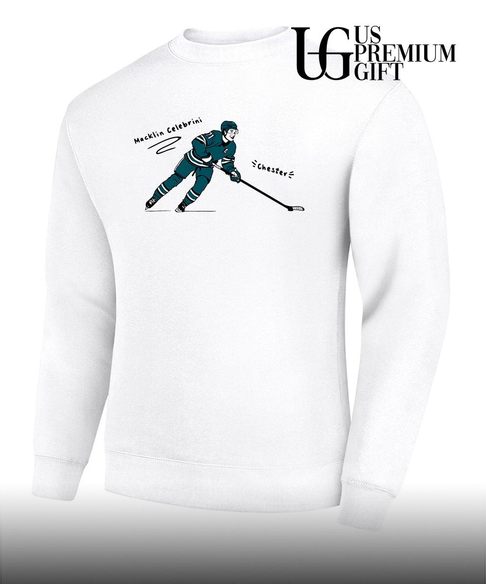 Macklin Celebrini San Jose Sharks Chester NHL shirt Unisex