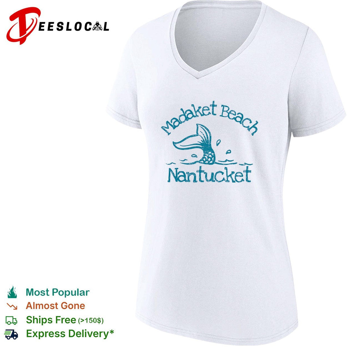 Madaket Beach Nantucket mermaid shirt Unisex