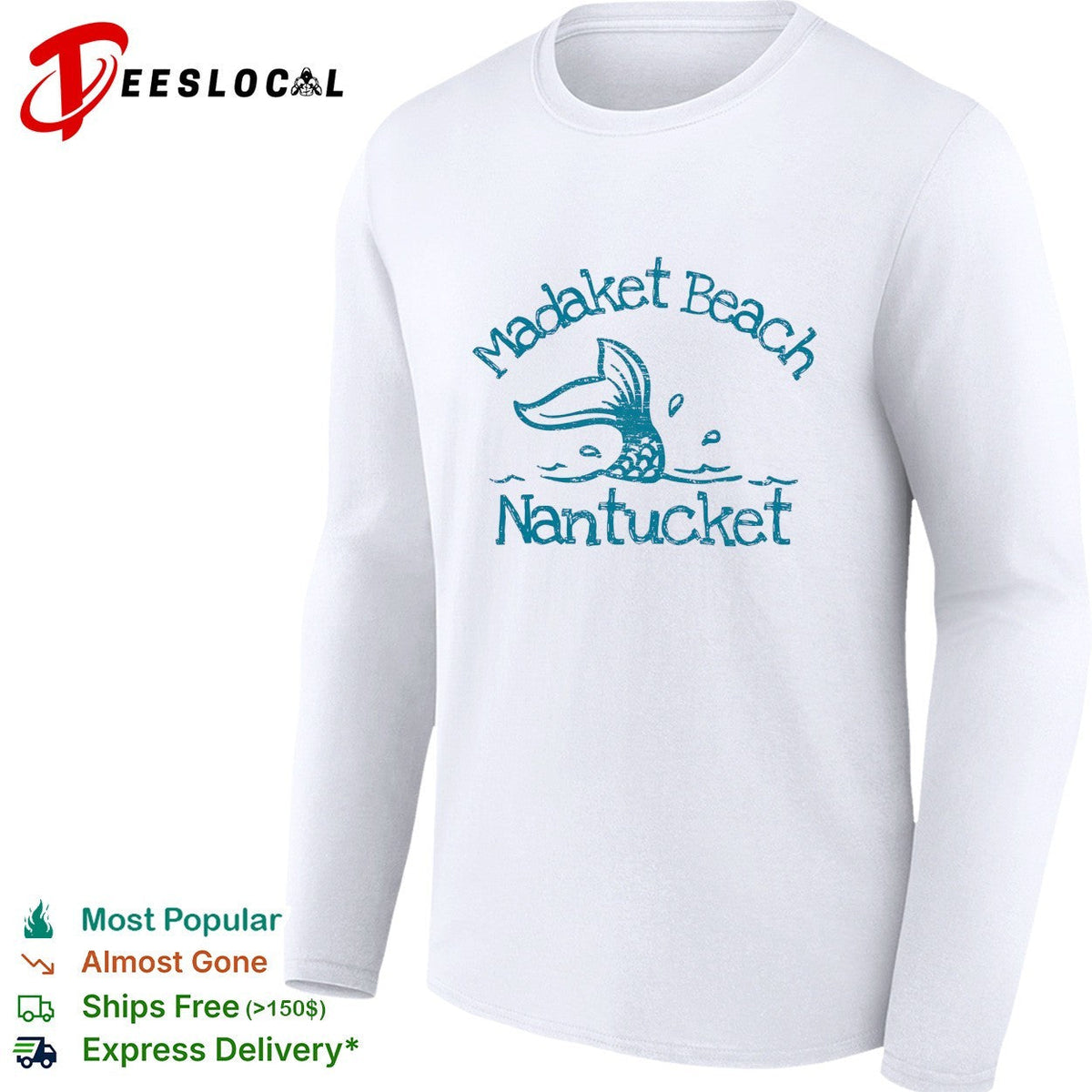 Madaket Beach Nantucket mermaid shirt Unisex