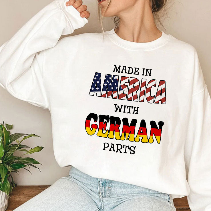 Made In America With German Parts T Shirt Unisex