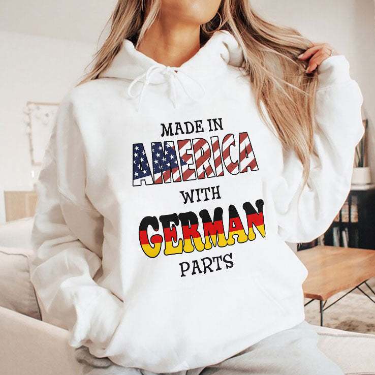 Made In America With German Parts T Shirt Unisex