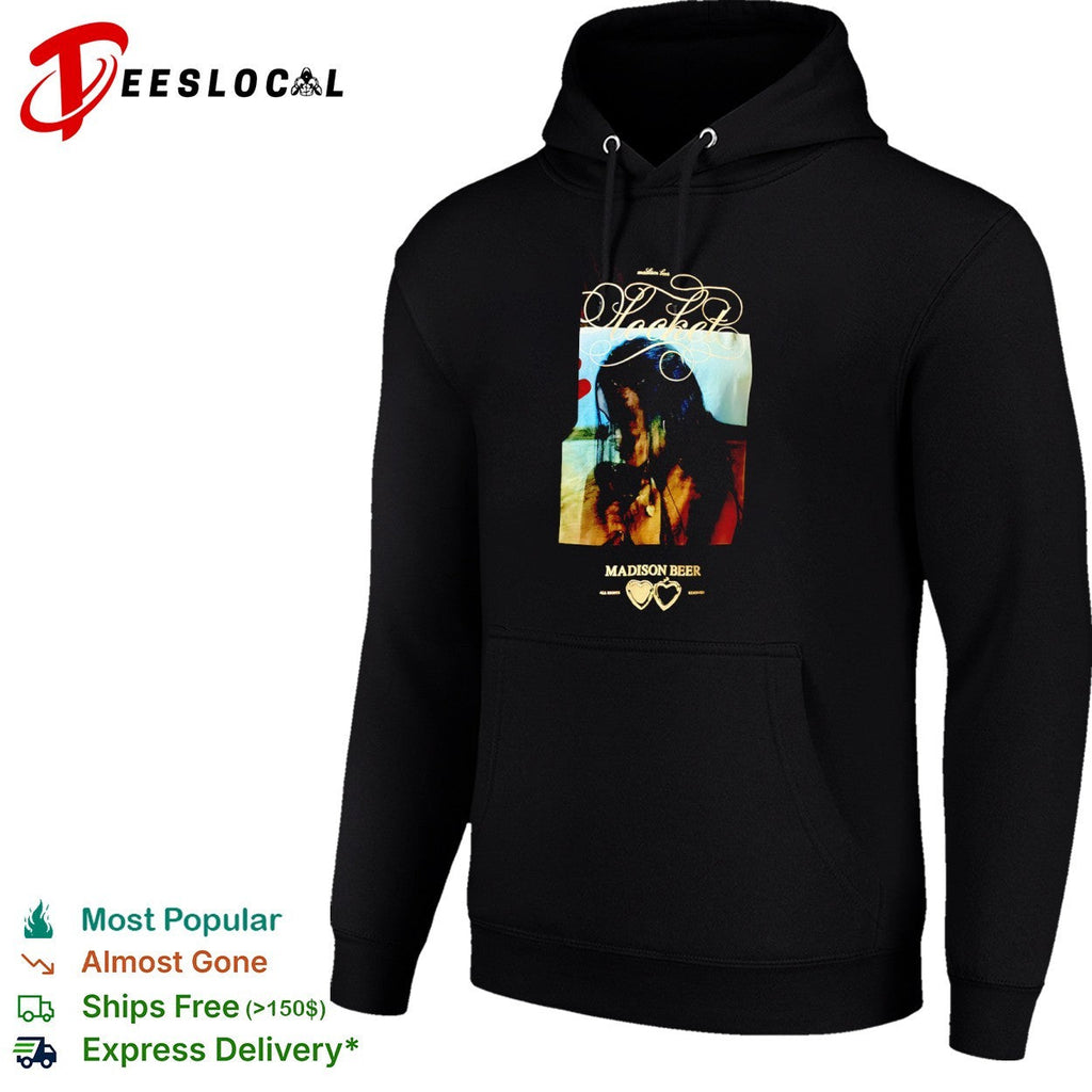 Madison Beer Locket all rights reserved heart locket graphic shirt Unisex