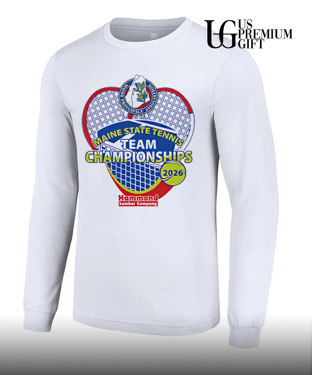 Maine State Tennis Team Championships MPA 2026 shirt Unisex