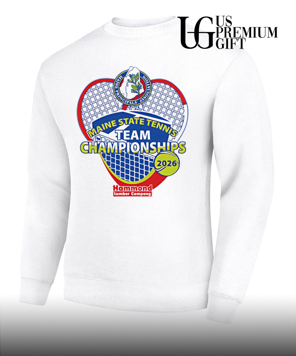 Maine State Tennis Team Championships MPA 2026 shirt Unisex