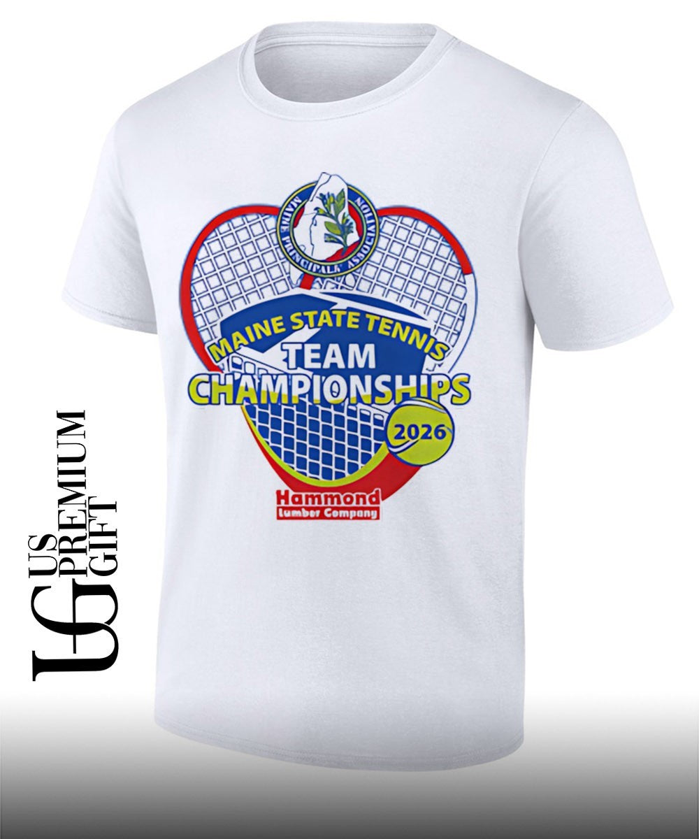 Maine State Tennis Team Championships MPA 2026 shirt Unisex