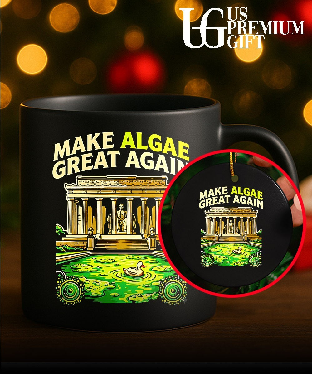 Make Algae Great Again Political Satire shirt Unisex