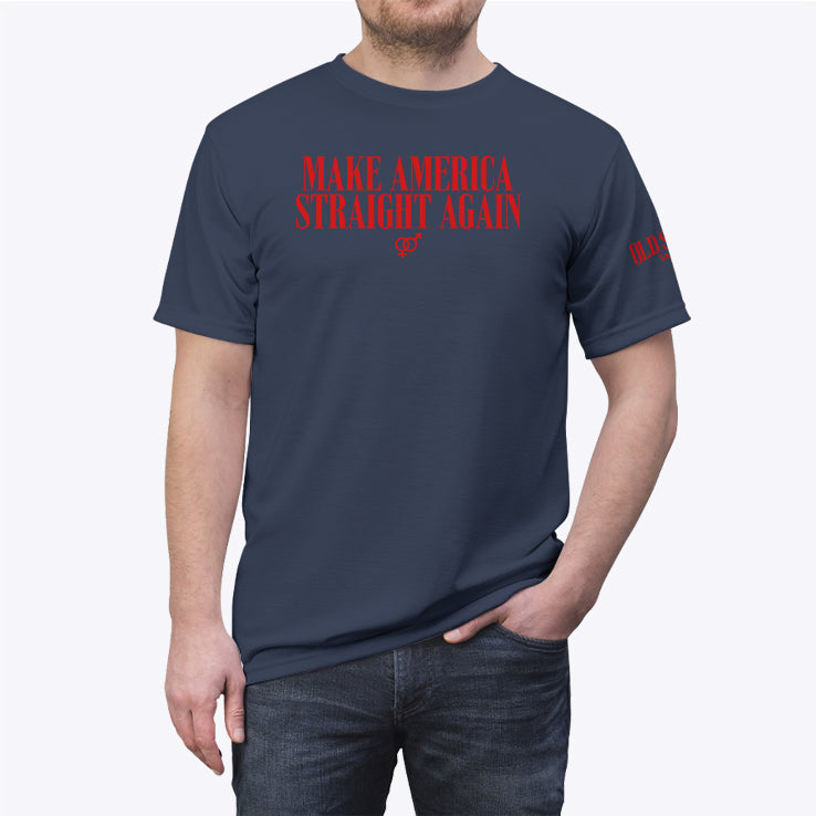 Make America Straight Again Old State Saloon Shirt Unisex