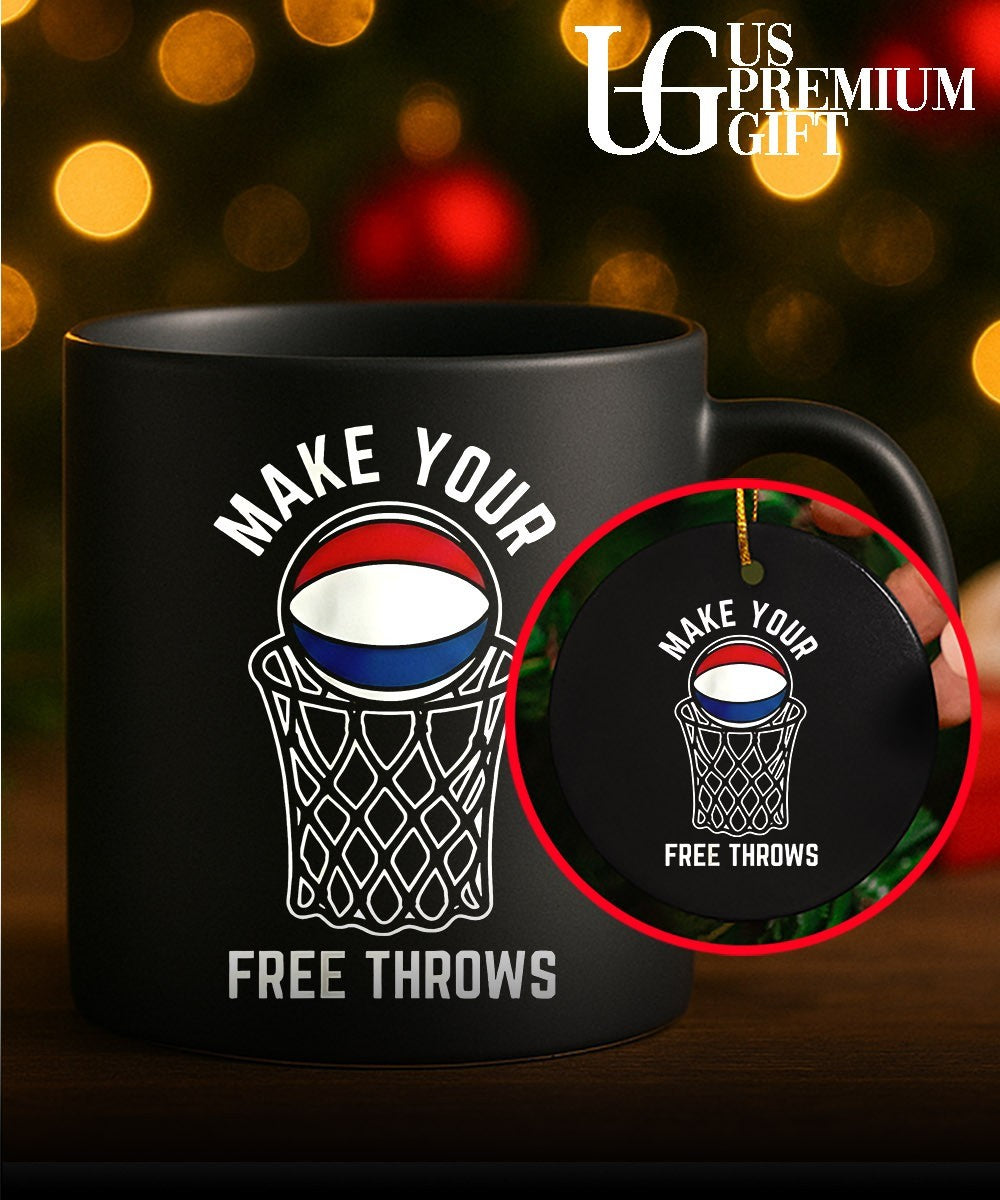 Make Your Free Throws basketball shirt Unisex