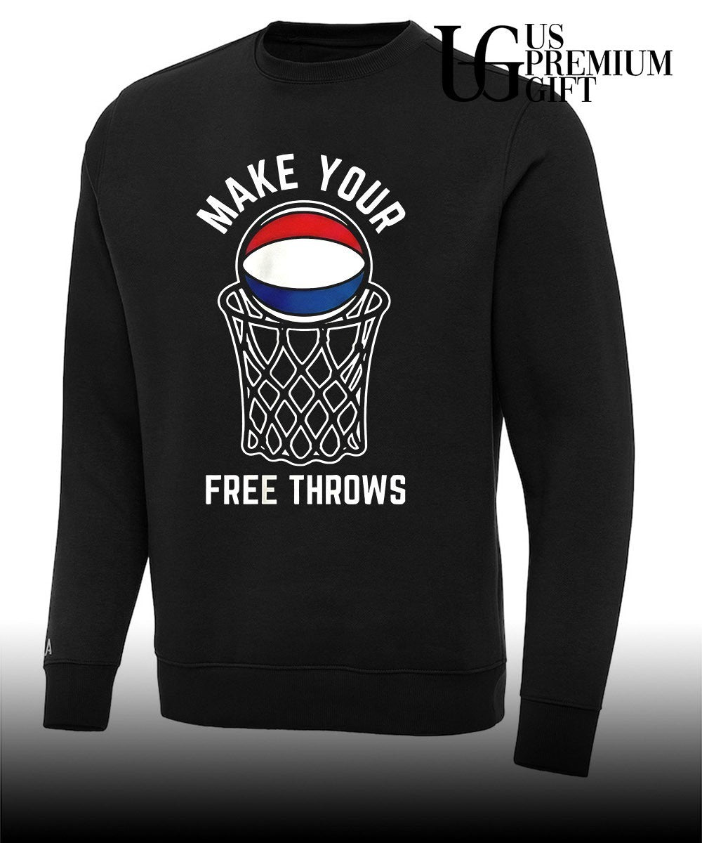 Make Your Free Throws basketball shirt Unisex