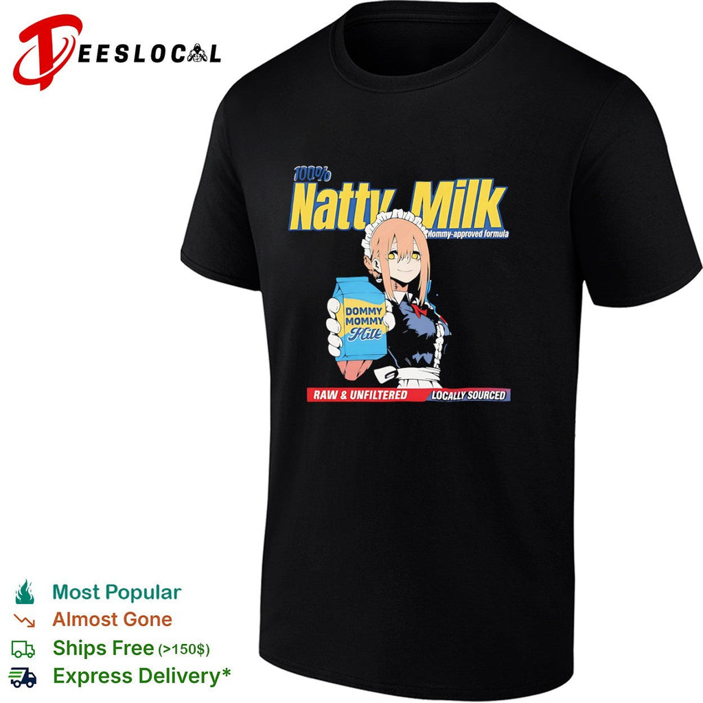 Makima Chainsaw Man 100 Percent Natty Milk Dommy Mommy Milk shirt Unisex