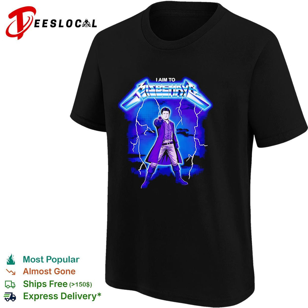 Malcolm Reynolds from Firefly in the style of Metallica’s Ride the Lightning shirt Unisex