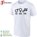 Male Female Gamer usb symbo shirt Unisex