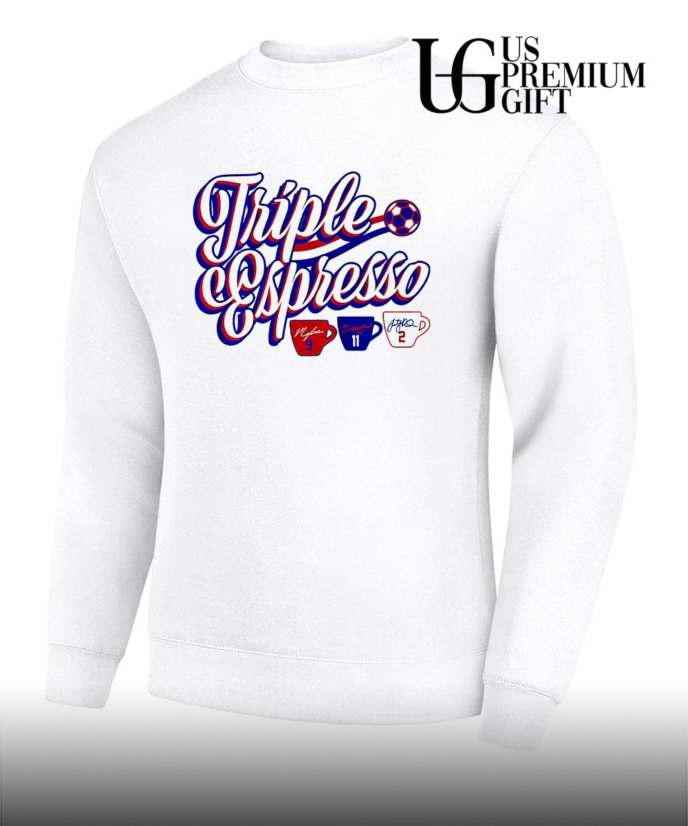 Mallory Swanson Trinity Rodman and Sophia Wilson Triple Espresso shirt Unisex