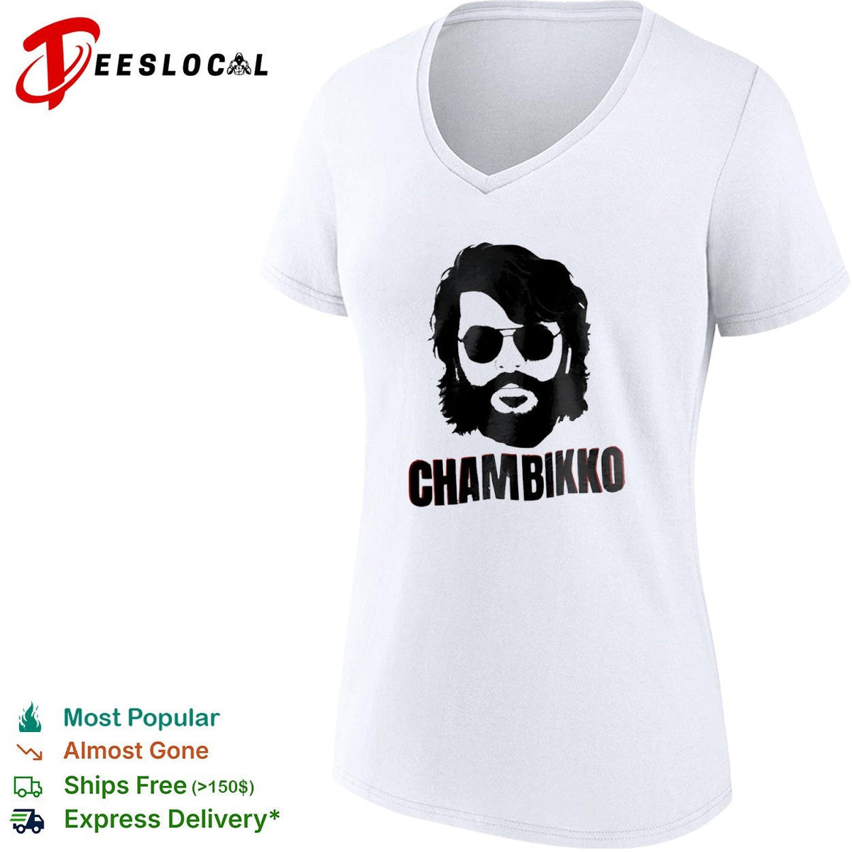 Mammootty bearded man chambikko shirt Unisex