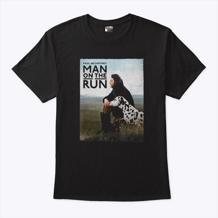 Man On The Run Paul McCartney Movie T Shirt Unisex