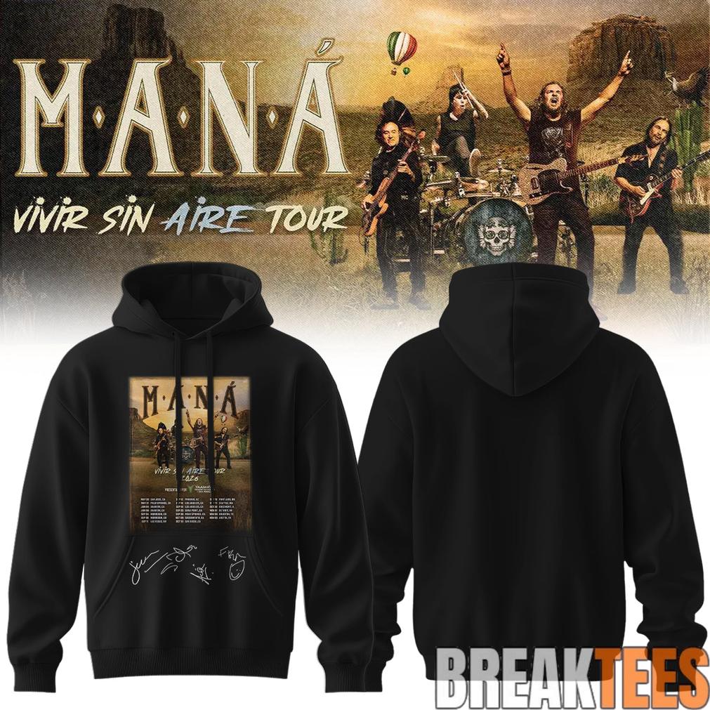 Maná “Vivir Sin Aire Tour” Edition Unisex