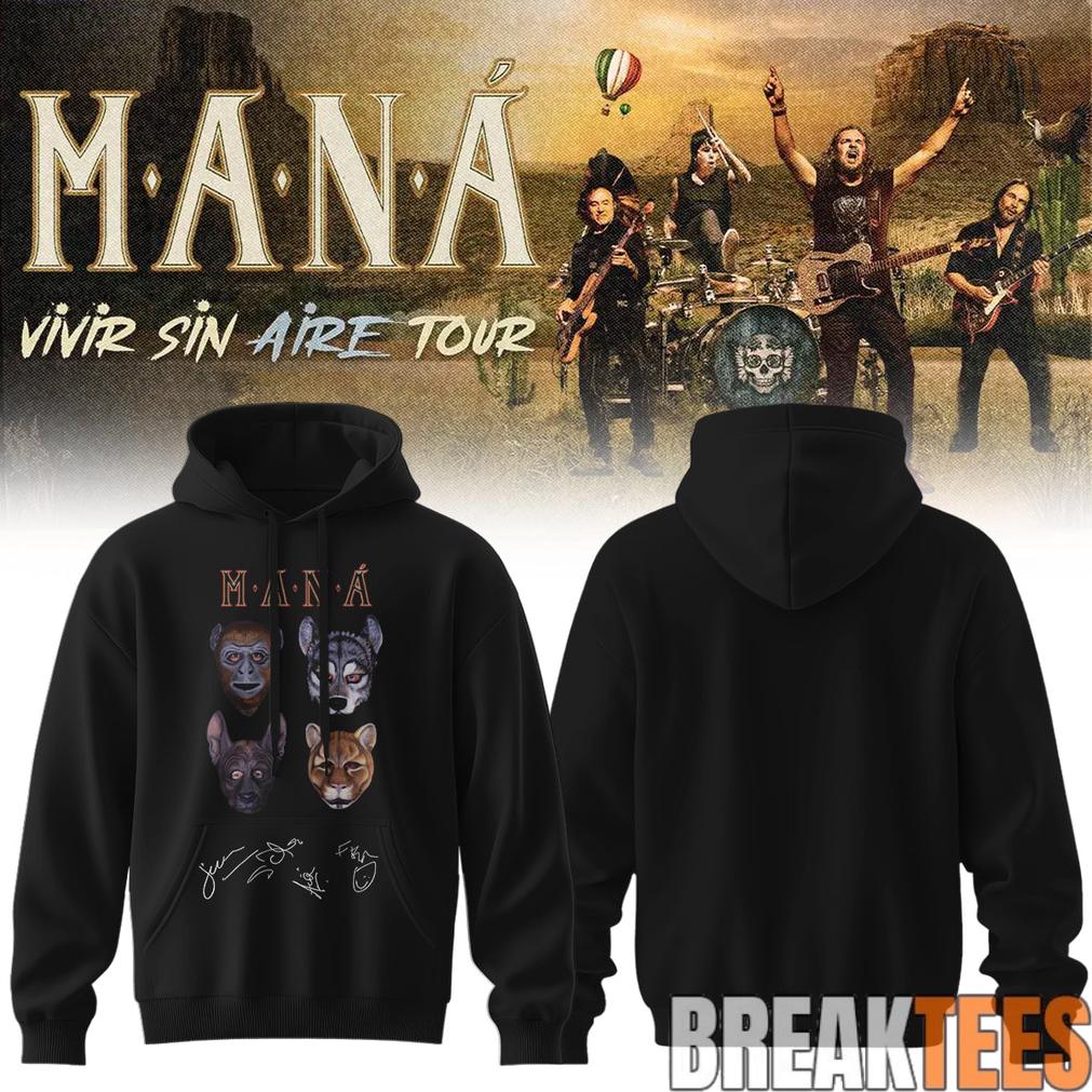 Maná “Vivir Sin Aire Tour” Edition Unisex