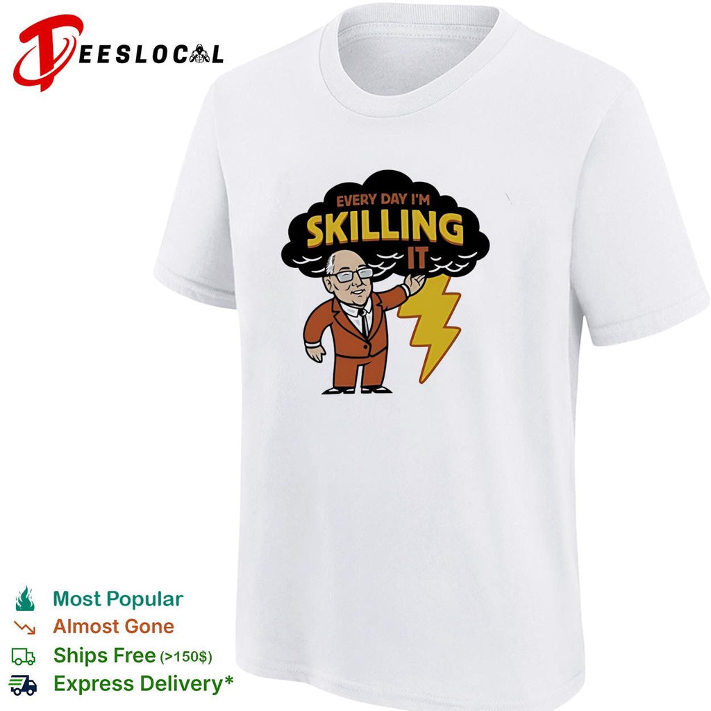 Man every day I’m skilling it thunder shirt Unisex