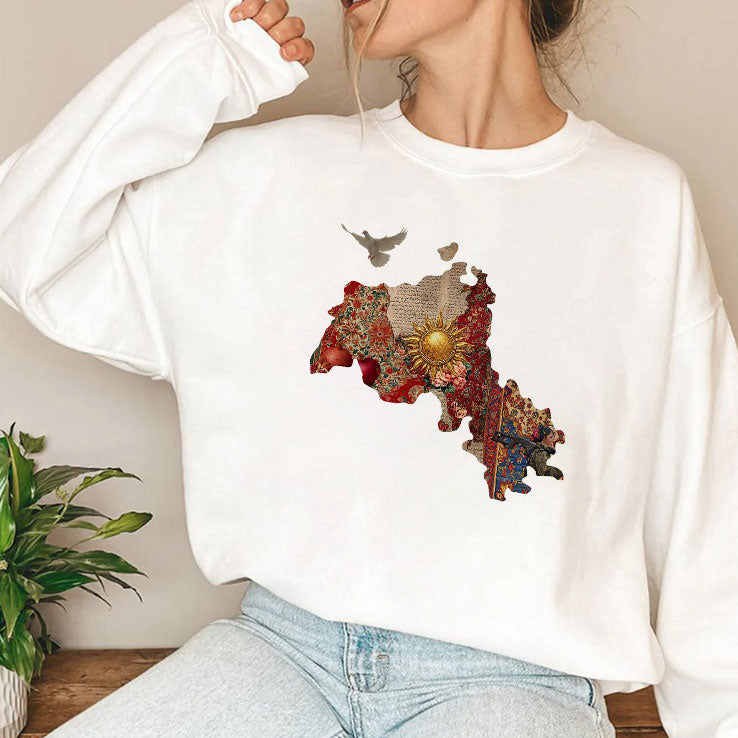 Map Of Kurdistan T Shirt Unisex