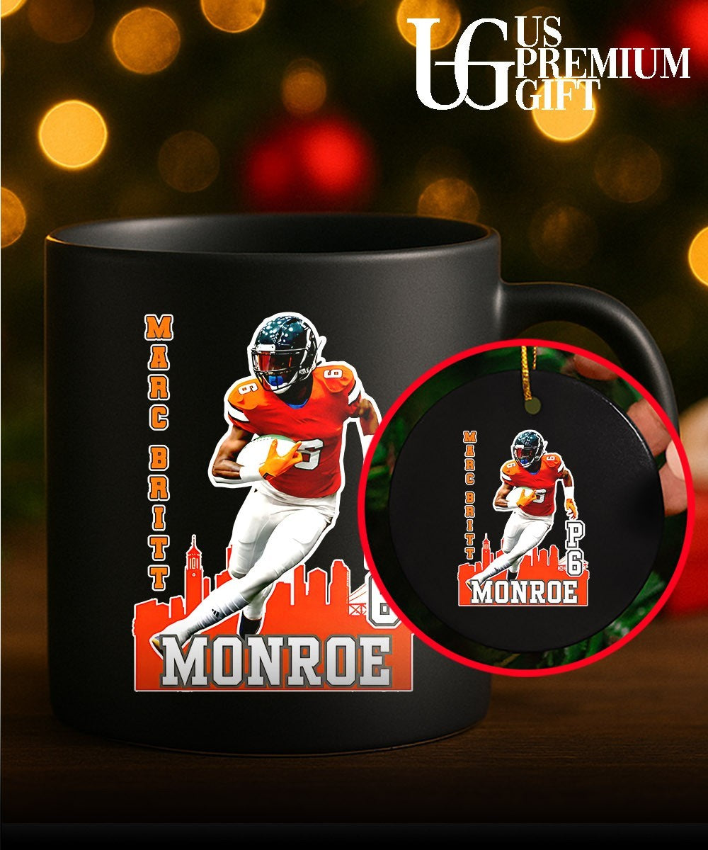 Marc Britt Monroe Football player P6 Skyline City shirt Unisex