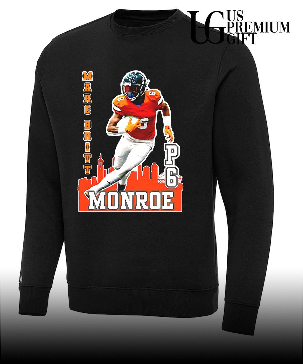 Marc Britt Monroe Football player P6 Skyline City shirt Unisex