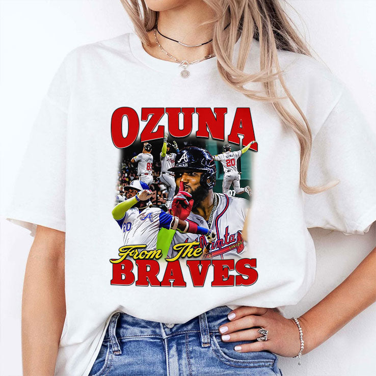 Marcell Ozuna From The Atlanta Braves T Shirt Unisex