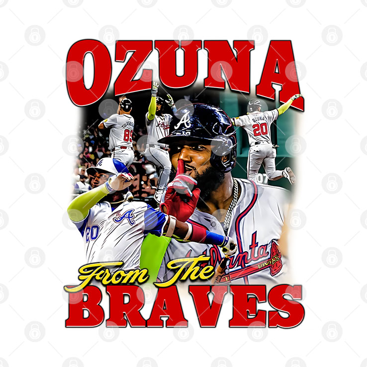 Marcell Ozuna From The Atlanta Braves T Shirt Unisex