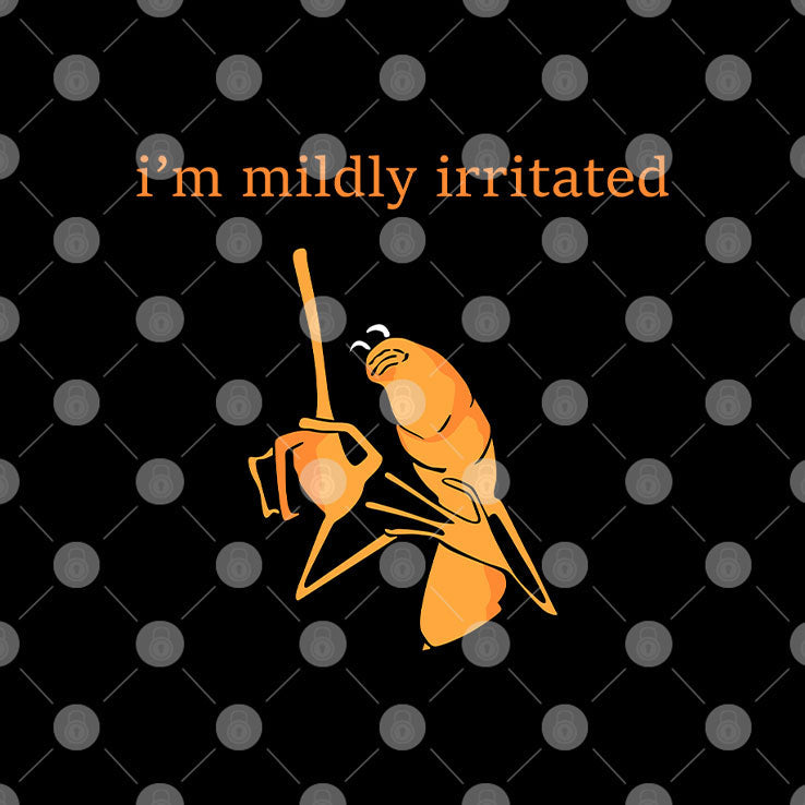 Marcus The Worm I’m Mildly Irritated T Shirt Unisex