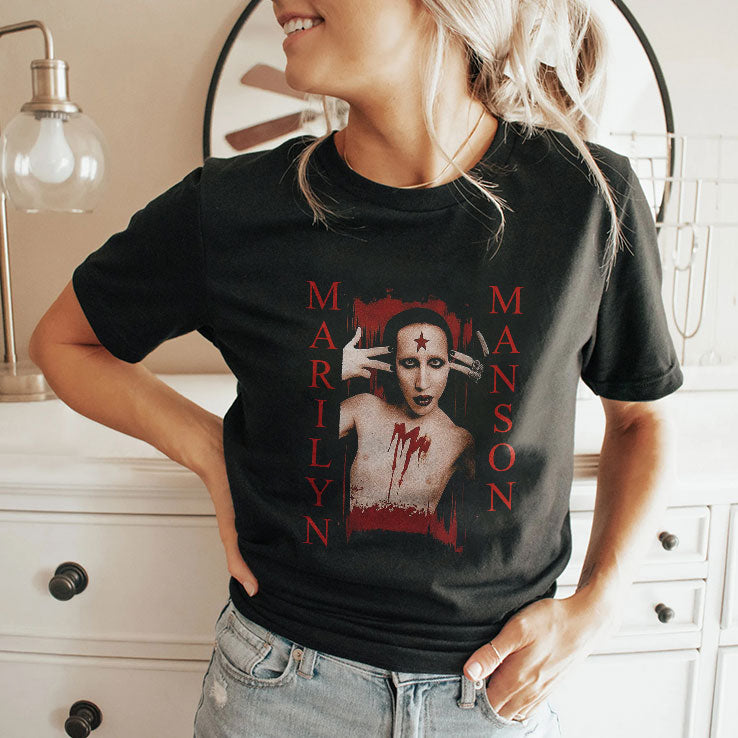 Marilyn Manson T Shirt Unisex