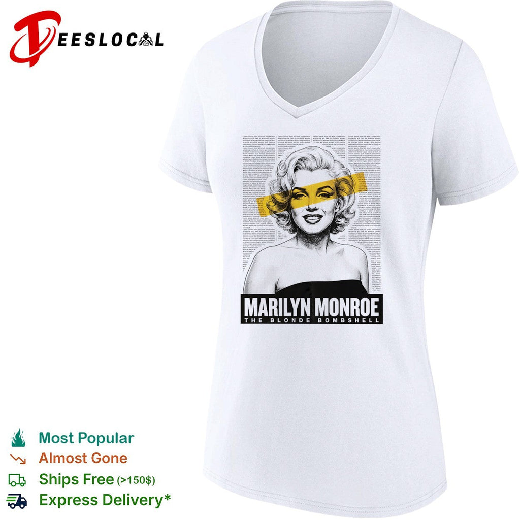 Marilyn Monroe The Blonde Bombshell shirt Unisex