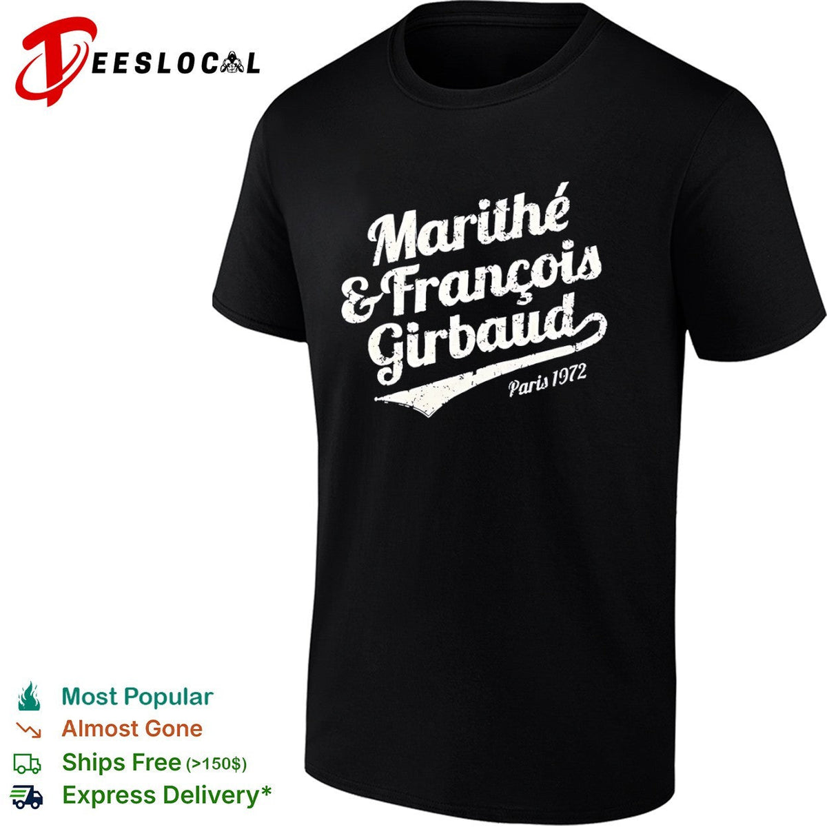 Marithe Francois Girbaud Paris 1972 shirt Unisex