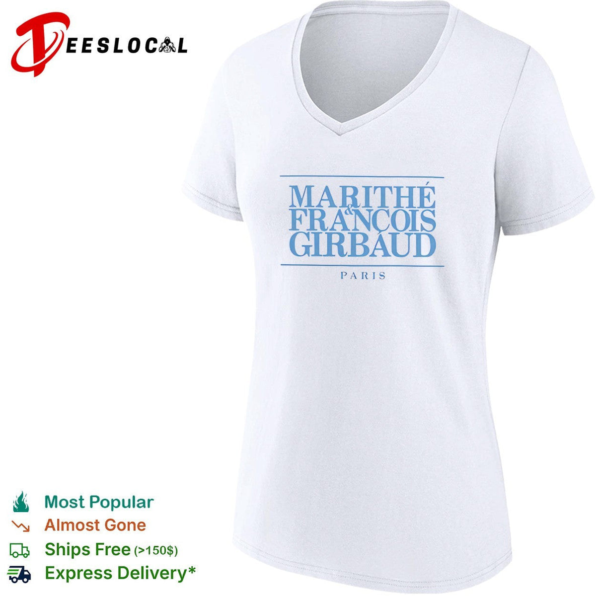 Marithe Francois Girbaud Paris Logo Shirt Unisex