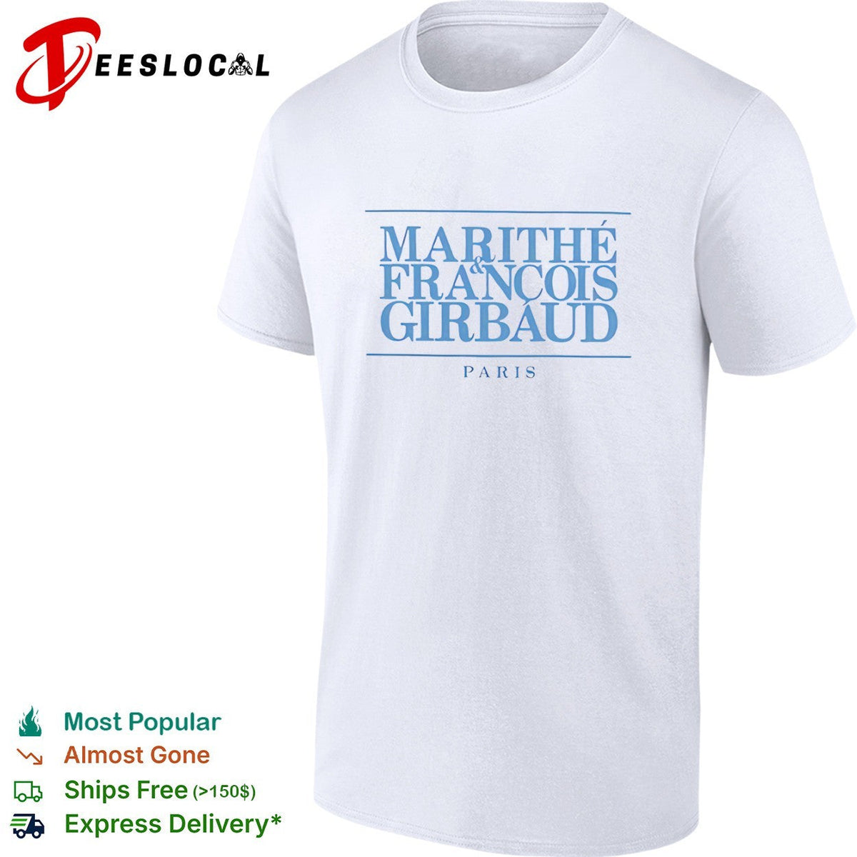Marithe Francois Girbaud Paris Logo Shirt Unisex