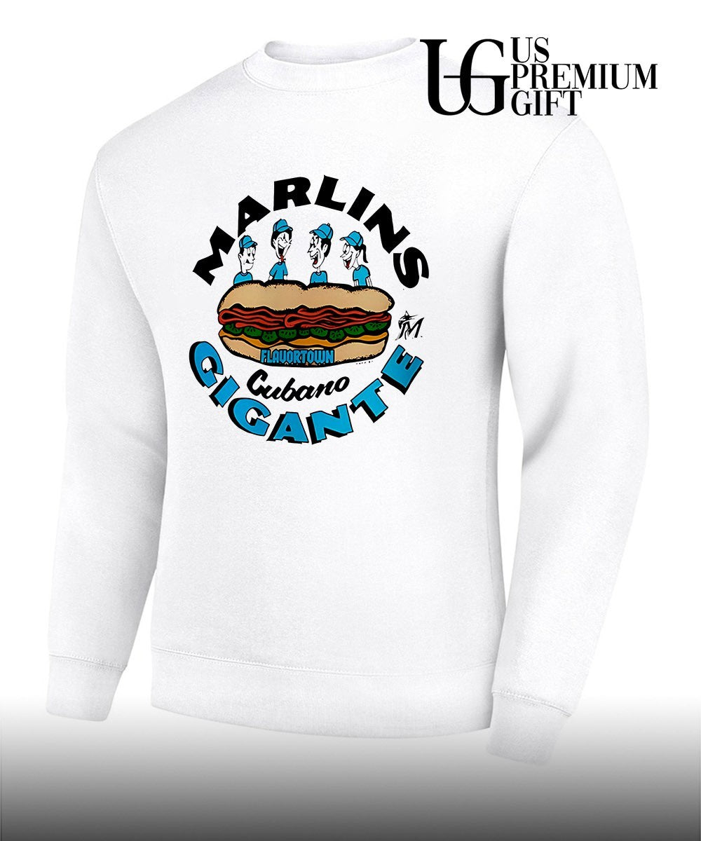 Marlins Cubano Gigante Flavortown Sandwich shirt Unisex