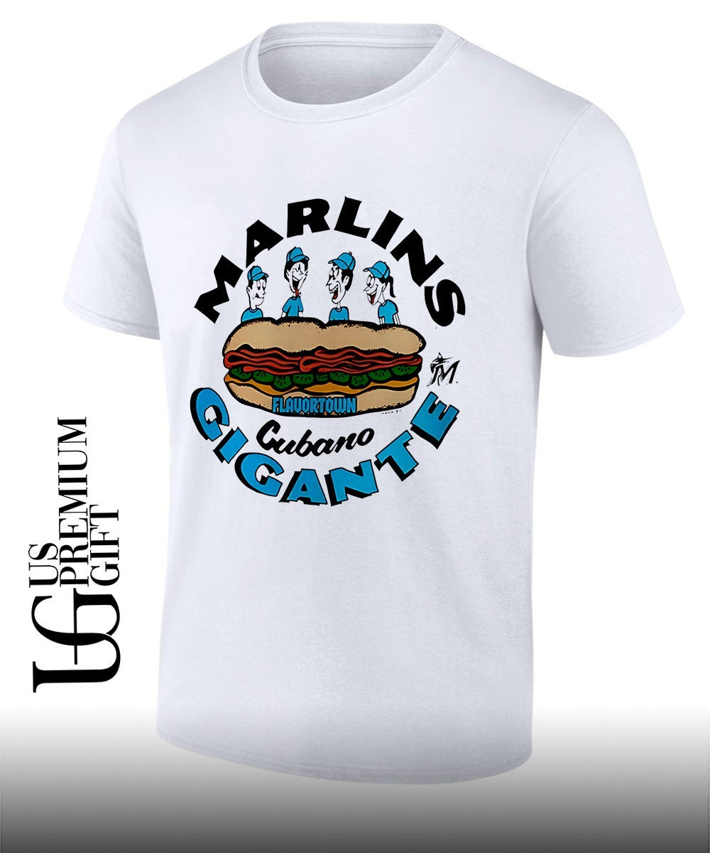 Marlins Cubano Gigante Flavortown Sandwich shirt Unisex