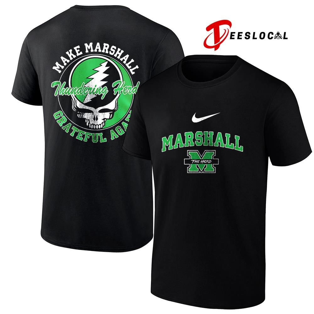 Marshall Thundering Herd x Grateful Dead grateful again shirt Unisex