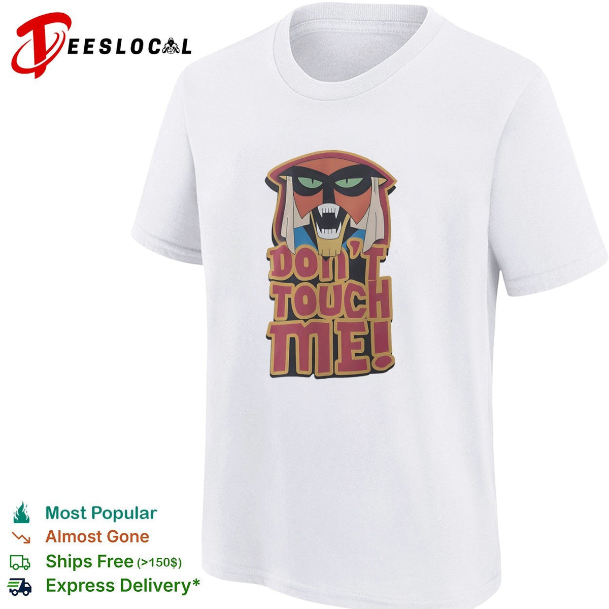 Master Shake Aqua Teen Hunger Force Don’t Touch Me shirt Unisex