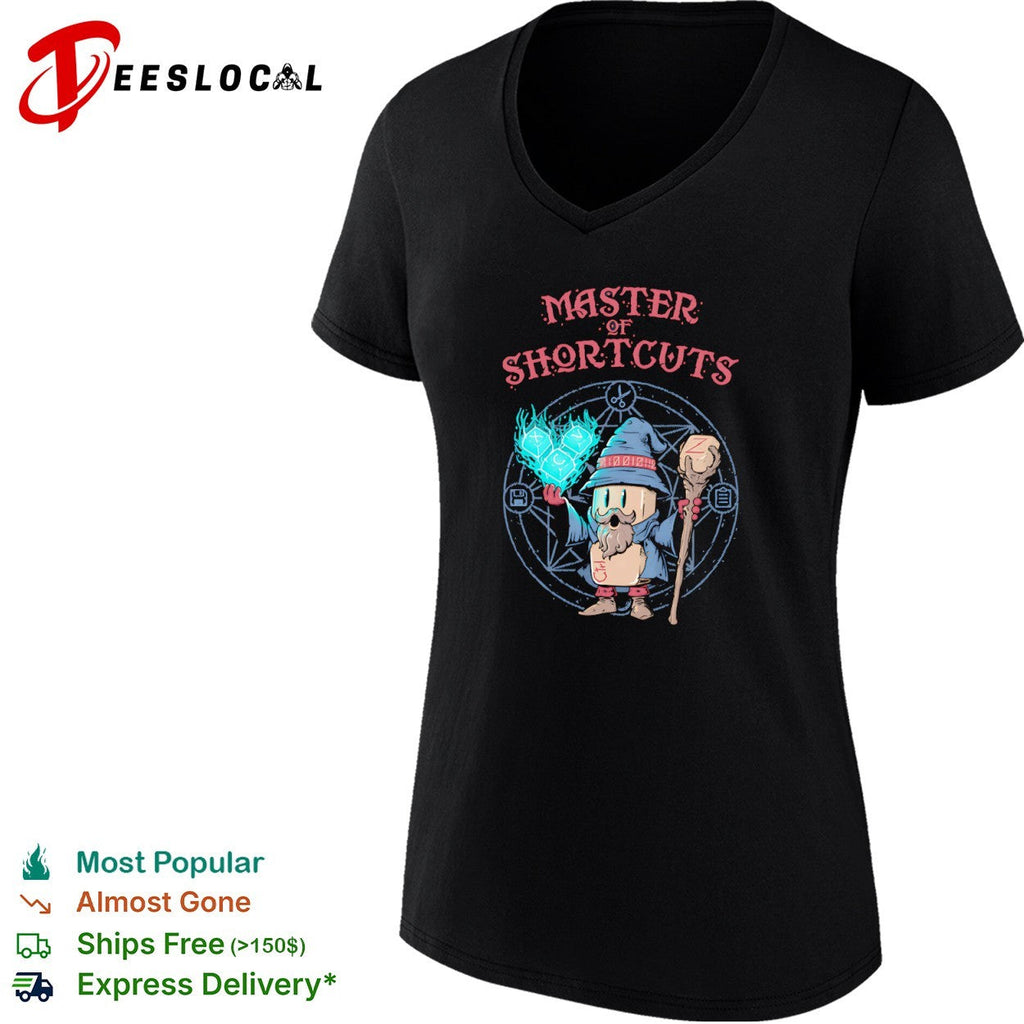 Master of Shortcuts the wizard of keyboard shortcuts specializing shirt Unisex