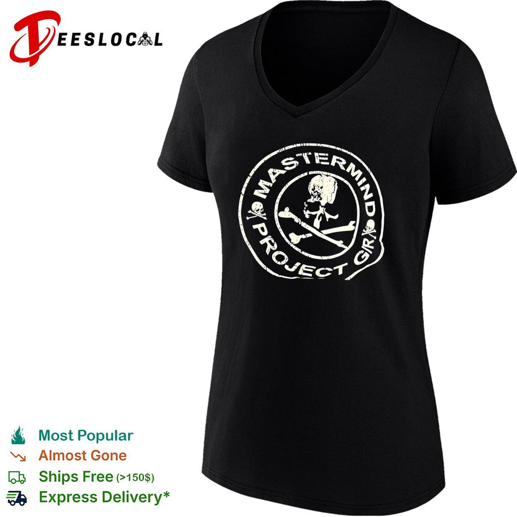 Mastermind Grx Project Skull Bones Logo shirt Unisex