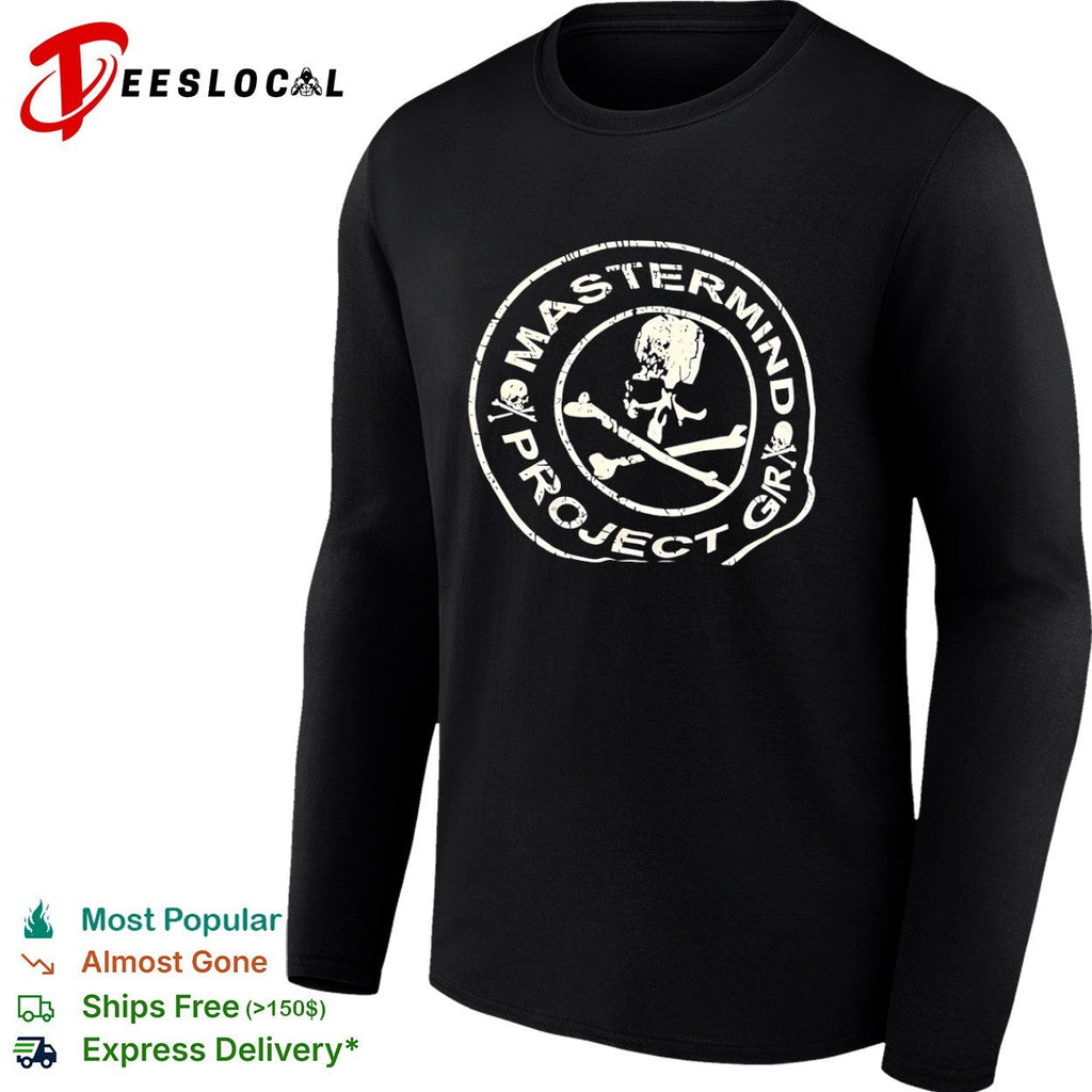 Mastermind Grx Project Skull Bones Logo shirt Unisex
