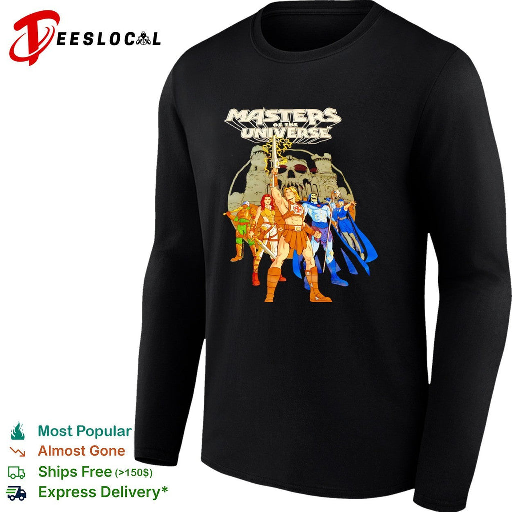 Masters of the Universe He-Man Skeletor Teela Man-At-Arms Evil-Lyn Castle Grayskull shirt Unisex