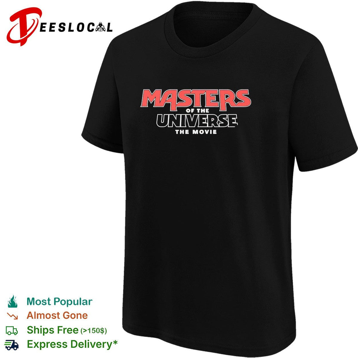 Masters of the Universe the movie logo vintage shirt Unisex