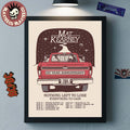 Mat Kearney Nothing Left To Lose Everything To Gain 2026 Tour North America Schedule Dates Home Decor Poster Canvas